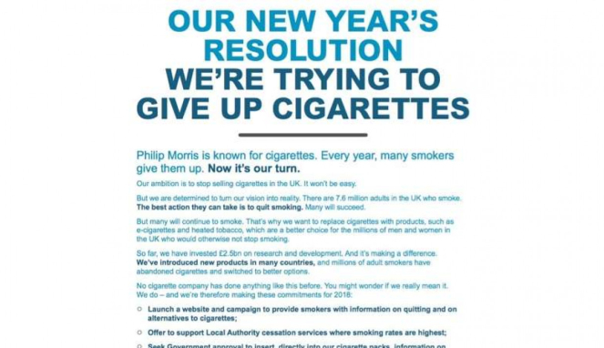 Iklan rokok Philip Morris