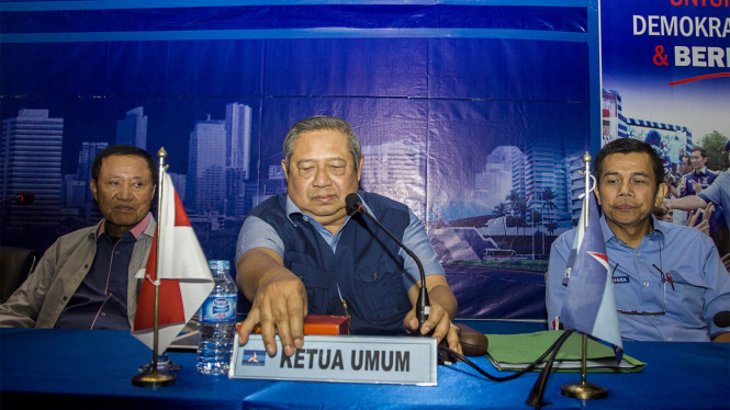 Ketua Umum Partai Demokrat Susilo Bambang Yudhoyono.
