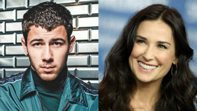 Nick Jonas dan Demi Moore