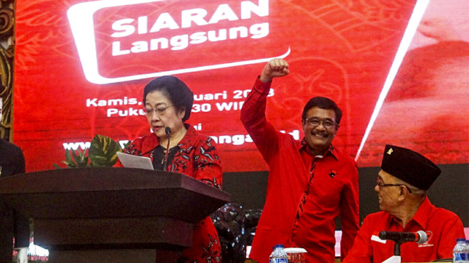 Djarot Diusung menjadi Cagub Sumut oleh Megawati
