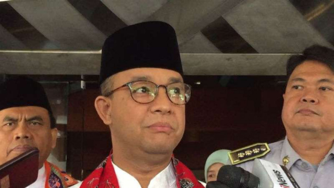 Gubernur DKI Jakarta Anies Baswedan.