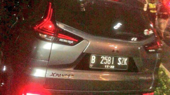 Kecelakaan Mitsubishi Xpander.