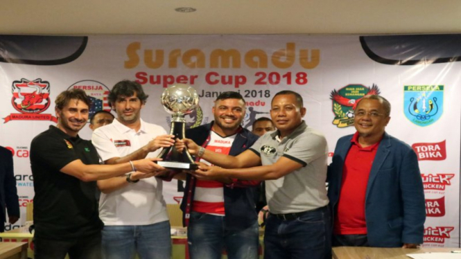 Empat tim siap berebuat trofi Suramadu Super Cup 2018