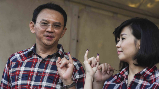 Momen terakhir kebersamaan Ahok dan Veronica Tan di muka umum