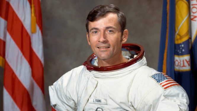 Astronaut John Young
