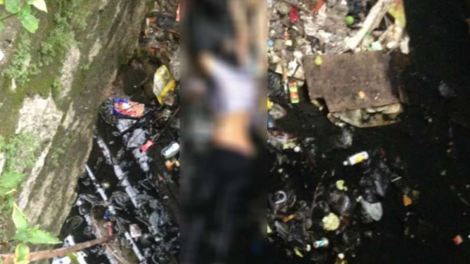  Jasad seorang perempuan yang ditemukan di kawasan Thamrin City, Senin (8/1/2018)