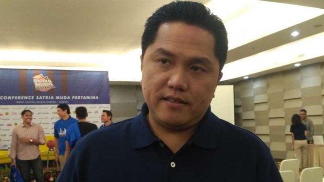 Bos Satria Muda Pertamina, Erick Thohir.