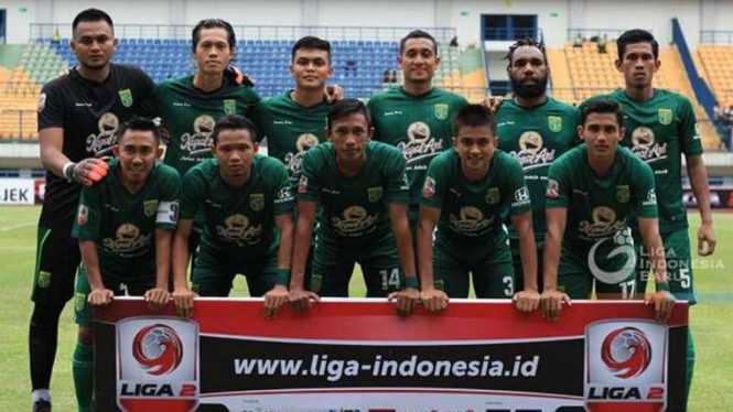 Skuat Persebaya Surabaya di babak delapan besar Liga 2 2017