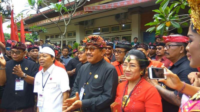 Calon Gubernur Bali dari PDIP, I Wayan Koster-Tjokorda Oka Arta Ardana 