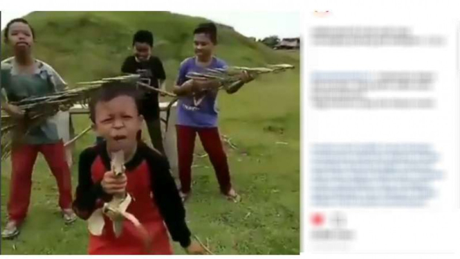  Aksi kocak dan menggemaskan anak-anak menyanyikan lagu Pangeran Dangdut secara lipsing yang viral di media sosial.