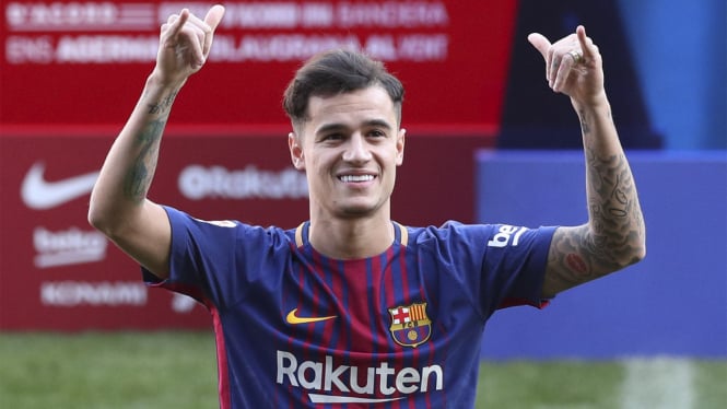 Coutinho berseragam Barcelona