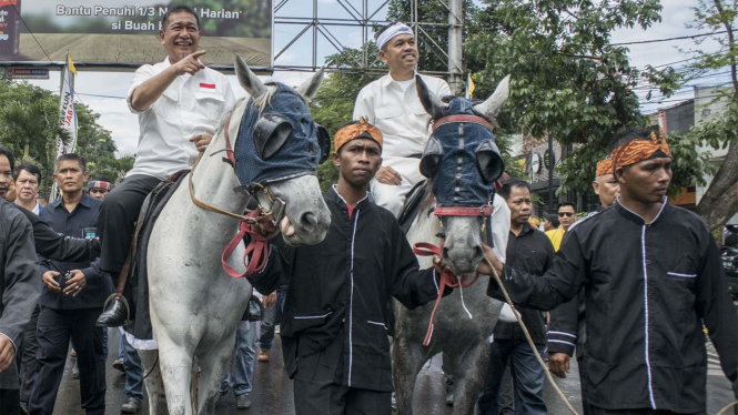 Deddy Mizwar dan Dedi Mulyadi Daftar Pilgub Jabar