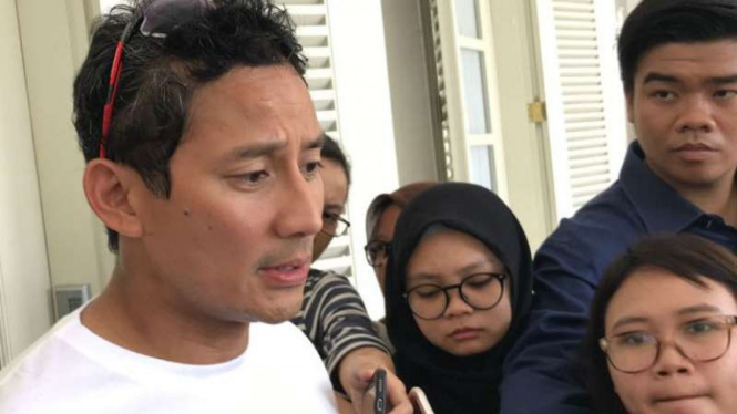 Wakil Gubernur DKI Jakarta Sandiaga Uno