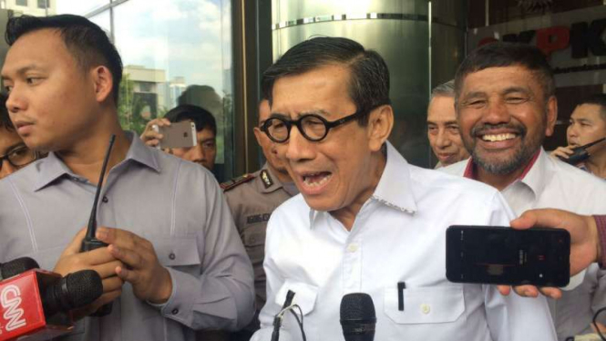 Menteri Hukum dan Hak Asasi Manusia (Menkumham RI) Yasonna Hamonangan Laoly.