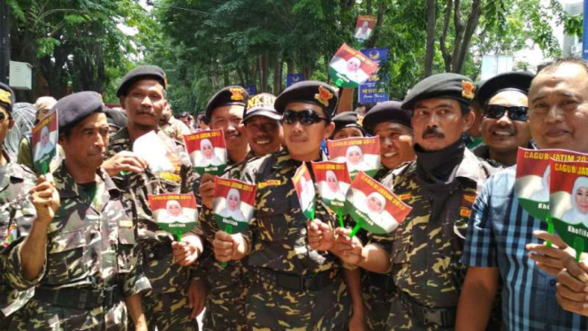 Banser ikut amankan pencalonan Khofifah-Emil di Pilkada Jawa Timur