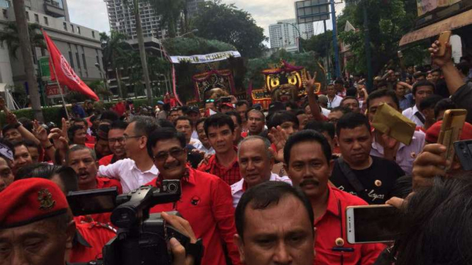 Bakal calon gubernur Sumatera Utara Djarot Saiful Hidayat.