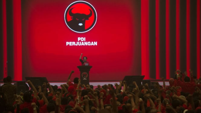 PDIP saat merayakan HUT ke-45.