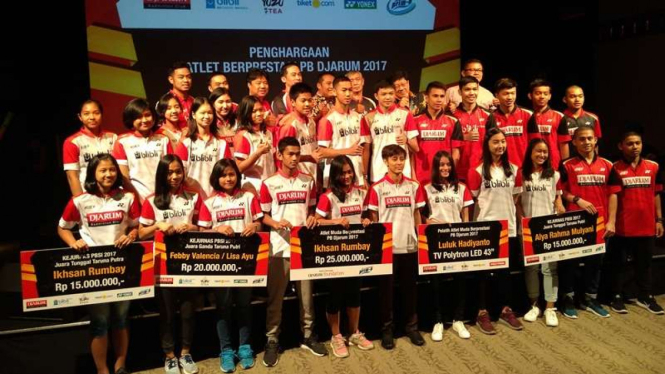  PB Djarum Apresiasi Prestasi Atlet Muda Sepanjang 2017