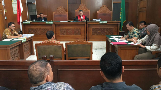 Sidang praperadilan Gunawan Jusuf dan M Fauzi Thoha.