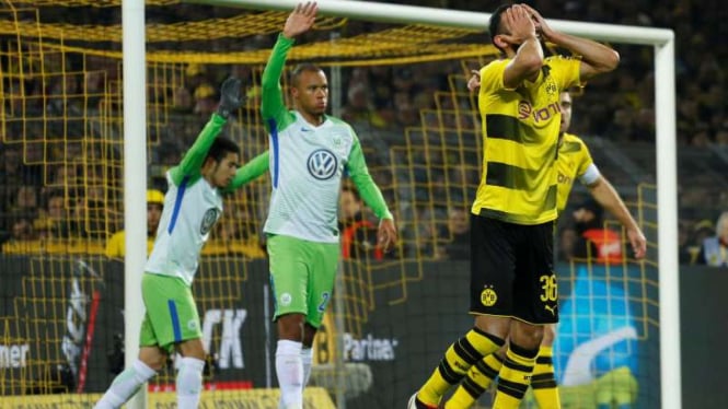 Duel Borussia Dortmund vs VfL Wolfsburg