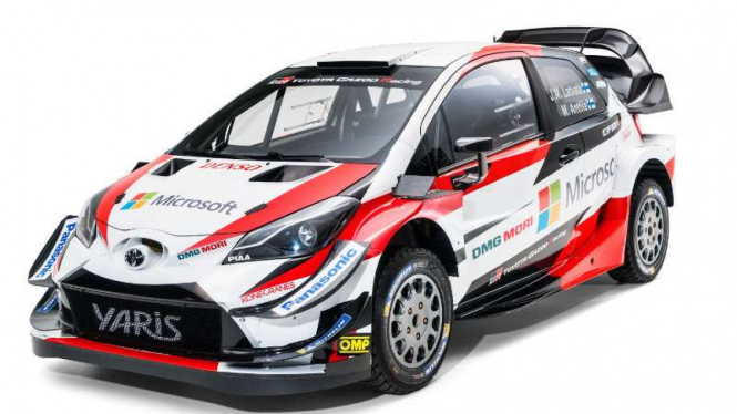 Toyota Yaris edisi WRC 2018.