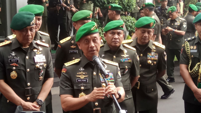 Kepala Staf Angkatan Darat Jenderal TNI Mulyono
