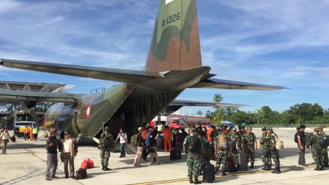 Satgas Kesehatan TNI tiba di Timika menuju Kabupaten Asmat