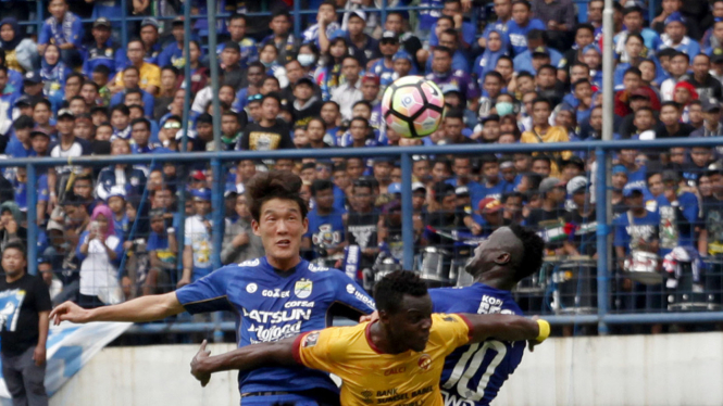 Persib kalahkan Sriwijaya FC 1-0 di Piala Presiden 2018.