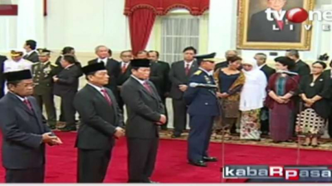 Para menteri baru akan dilantik Presiden Joko Widodo