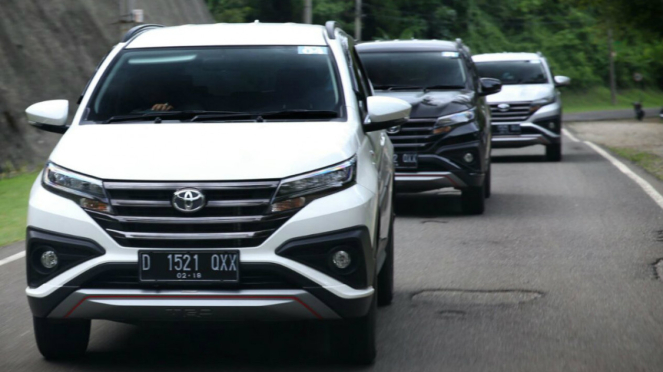 Test drive All New Toyota Rush di Bandung, 17 Januari 2018