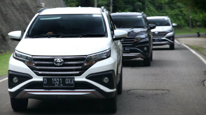 Test drive All New Toyota Rush di Bandung, 17 Januari 2018