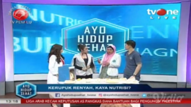 Tayangan AYO HIDUP SEHAT tvOne 