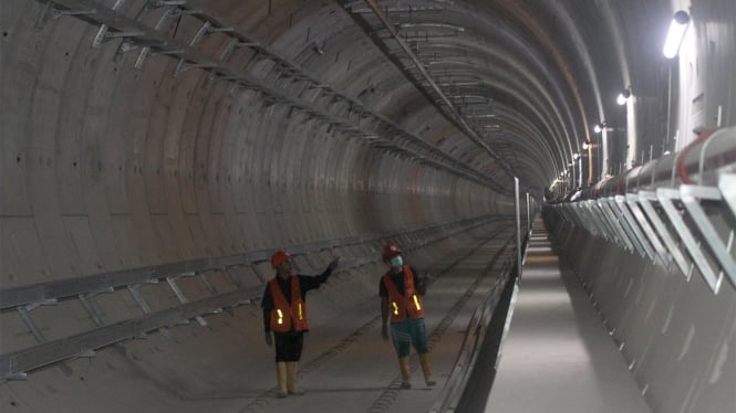 Terowongan MRT Senayan