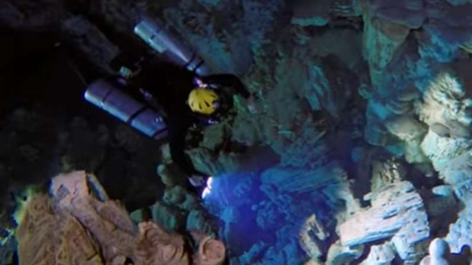 Gua di Semenanjung Yucatan, Meksiko