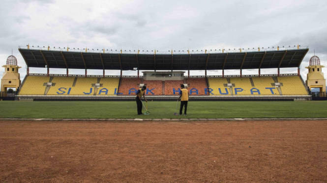 Renovasi Stadion Si Jalak Harupat untuk Asian Games 2018