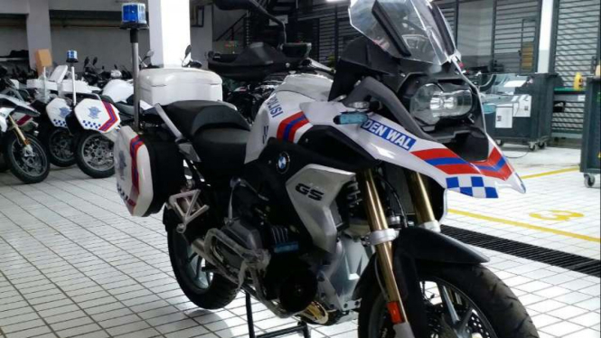 BMW G 1200 GS milik Polri.