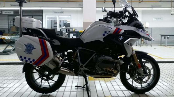 BMW G 1200 GS milik Polri.