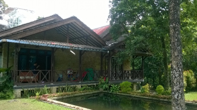 Vila di Bogor.