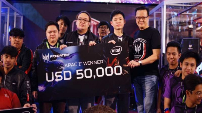 Geek Fam dari Malaysia berhasil menjadi juara Asia Pasifik Predator League 2018