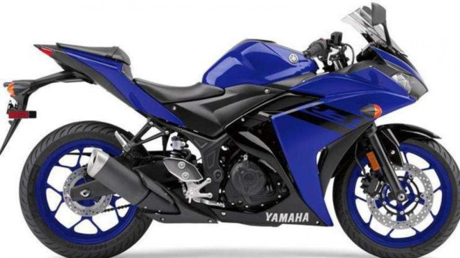 Yamaha R3 terbaru.