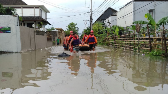 Banjir di Kota Denpasar