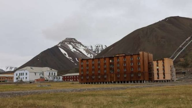 Pyramiden, Svalbard di Norwegia