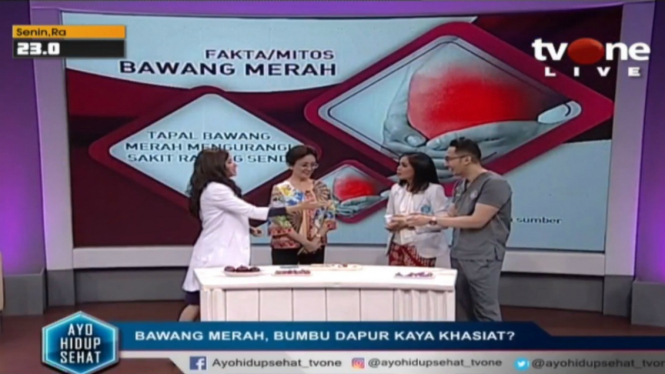 AYO HIDUP SEHAT tvOne Senin 24 Januari 2018 tentang bawang merah