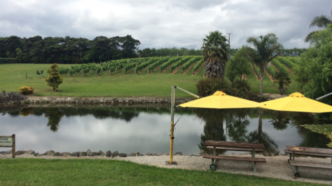 Westbrook Winery Muriwai, Selandia Baru.