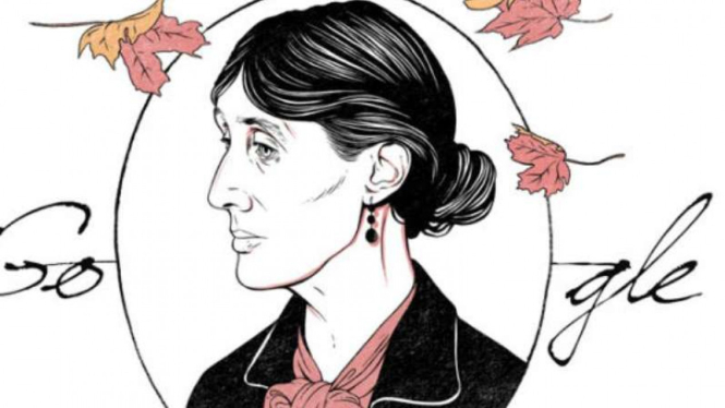 Doodle Virginia Woolf.