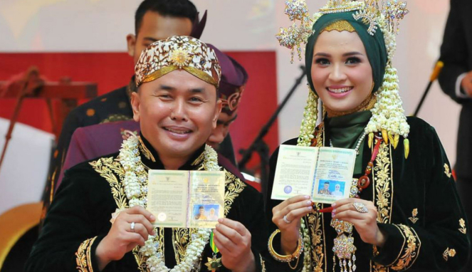 Gubernur Kalimantan Tengah, Sugianto Sabran dan istri