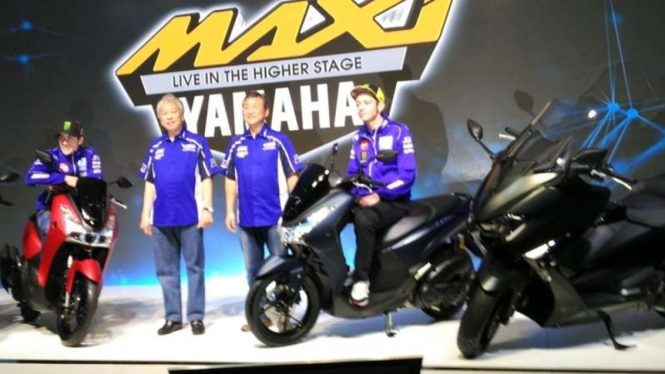 Yamaha Lexi 125 meluncur di Indonesia.