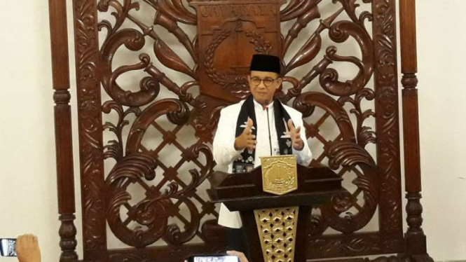 Gubernur DKI Jakarta Anies Baswedan