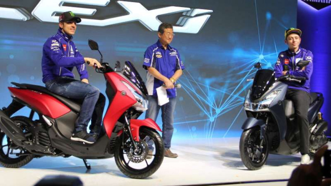 Peluncuran Yamaha Lexi di Jakarta