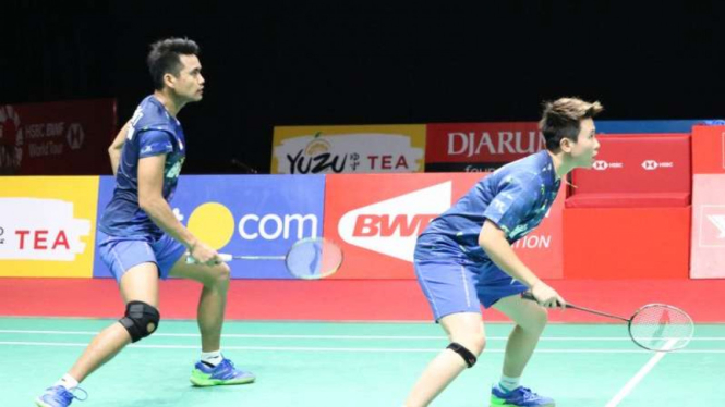 Tontowi Ahmad/Liliyana Natsir di Daihatsu Indonesia Masters 2018